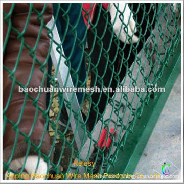PVC coated rot proof playground fence chain link fence